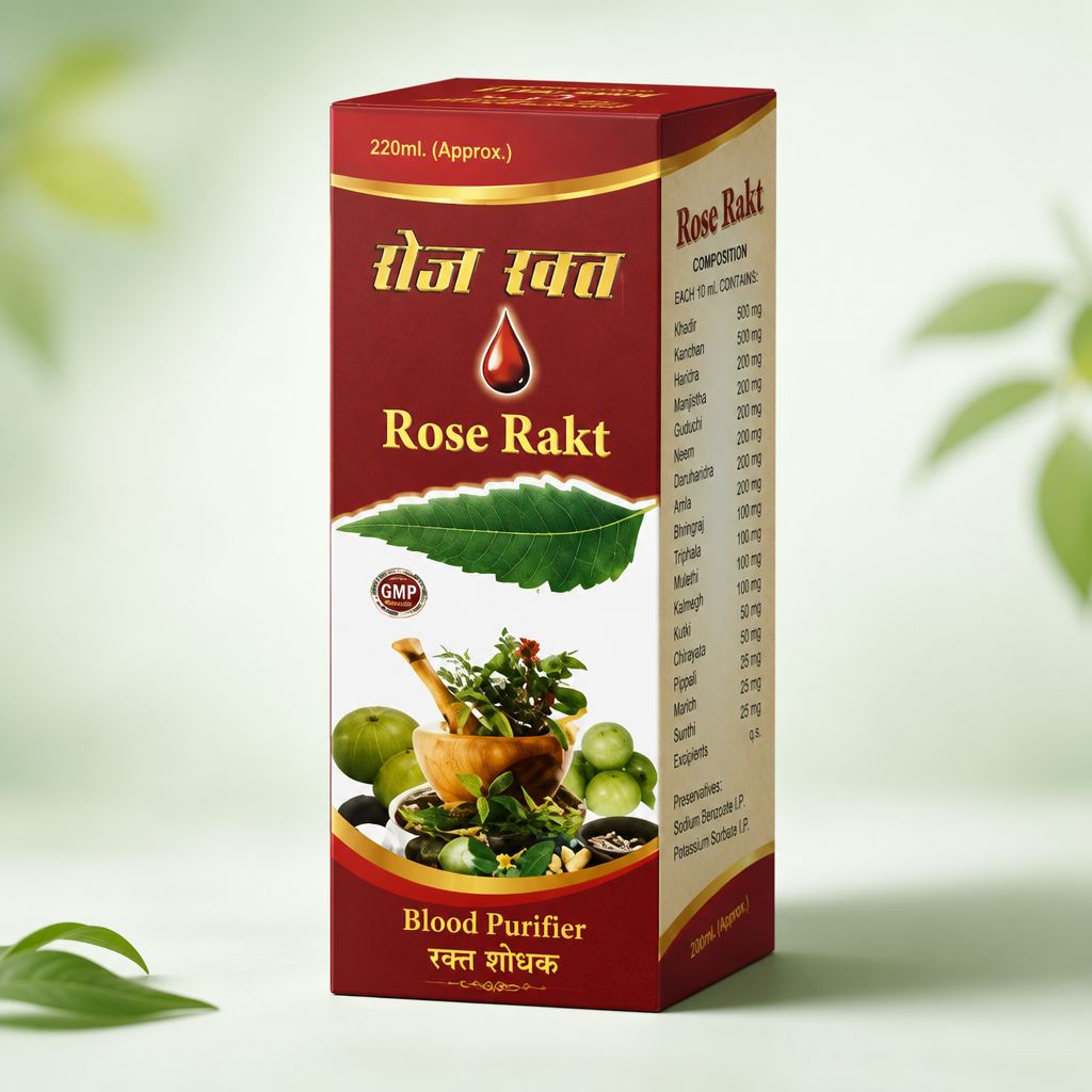 Rose Rakt packaging